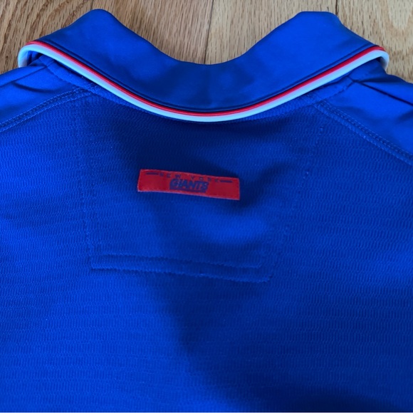 NFL Royal Blue Polo with Red Trim - Picture 3 of 4